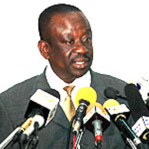 Mr Albert Kan-Dapaah, Minister for the Interior